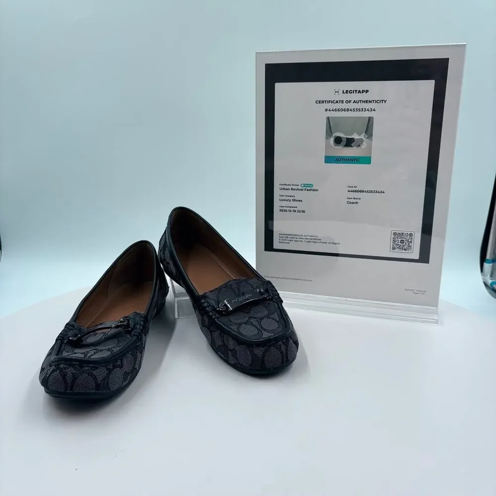 Authenticated Coach Signature Loafers — The Kind You Actually Wear - Picture 2 of 7